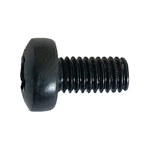 M3 X 6 POZI PAN HEAD MACHINE SCREW BLACK (MET.36)